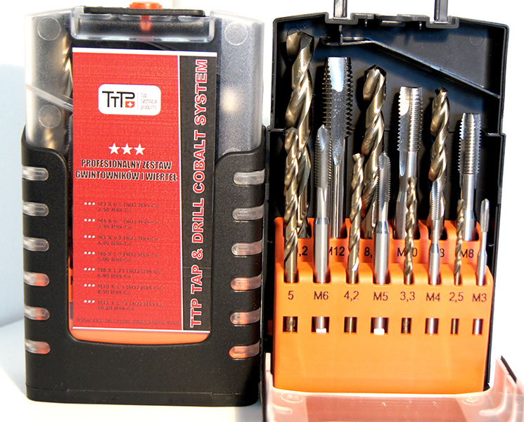 TTP TTP TAP & DRILL COBALT SYSTEM Wysokiej klasy produkty do napraw